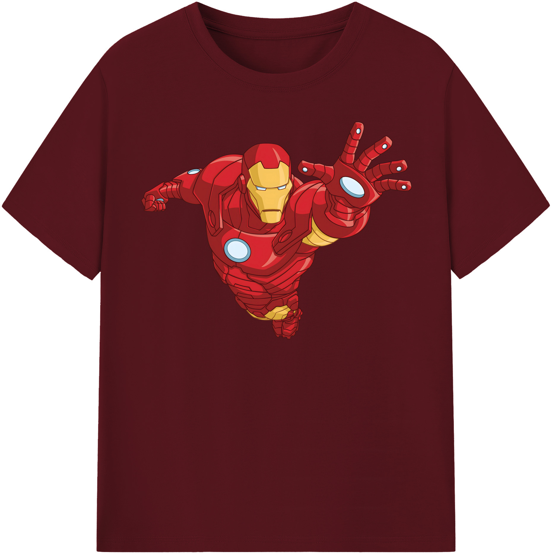 （画像用） アベンジャーズ The Avengers 綿100％半袖Tシャツ（フロントプリント）